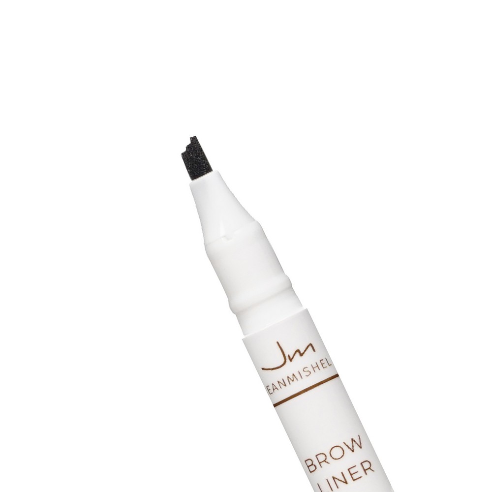 Фломастер для бровей Jeanmishel Brow Liner Triple Brush " One " , 02 , 0,7мл. Фото 4.