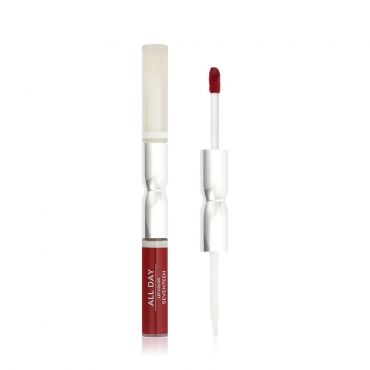 Жидкая стойкая помада - блеск для губ Seven7een All Day Lip Color & Top Gloss 61 6мл.