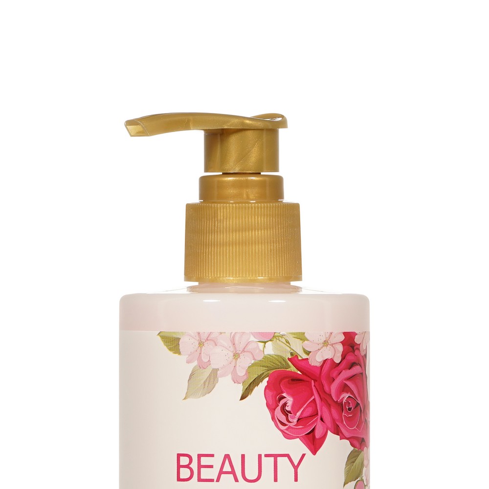 Женский подарочный набор Beauty In Bloom Classic Rose ( гель для душа 200мл + лосьон для тела 200мл ). Фото 8.
