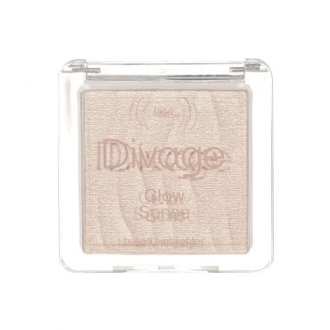 Запеченный хайлайтер для лица Divage Glow Sense 01 5,5г.