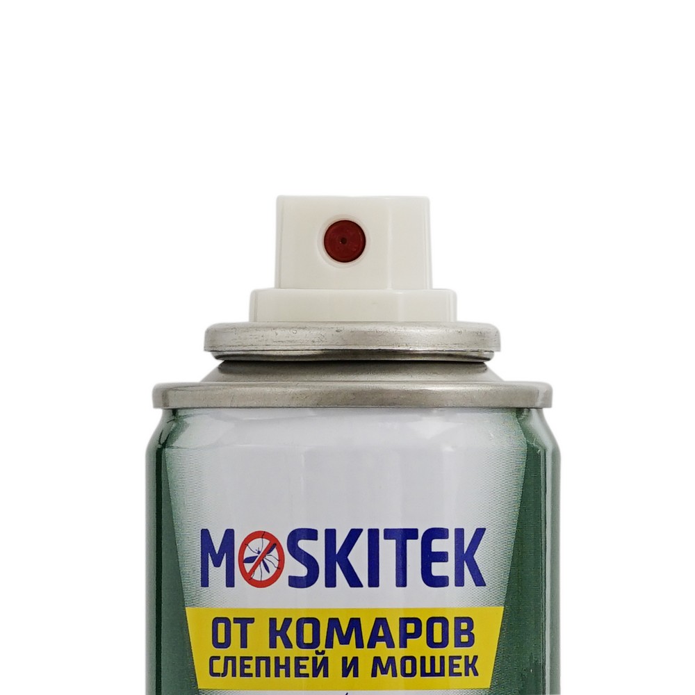 Аэрозоль Moskitek Extreme репеллентный от комаров и клещей 150мл. Фото 3.