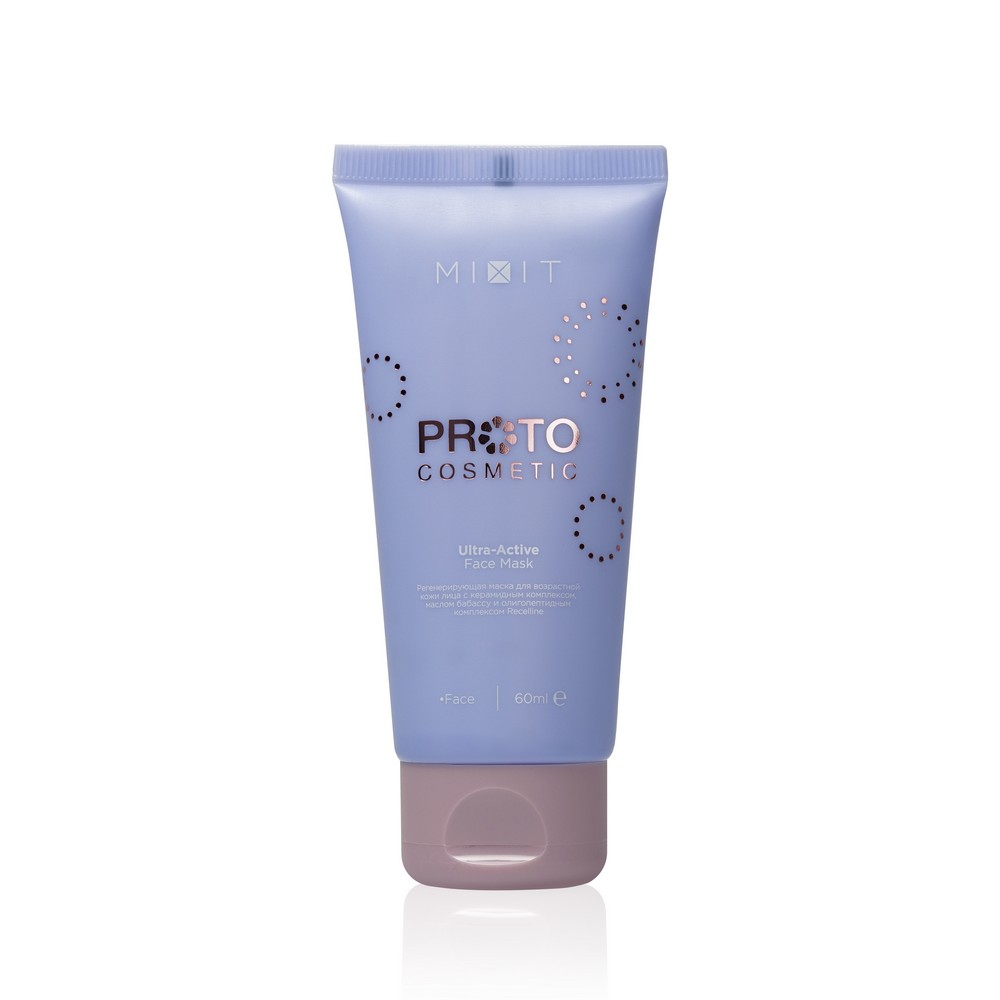 Регенерирующая маска для лица Mixit Proto Cosmetic для возрастной кожи 30+ , 60мл. Фото 2.
