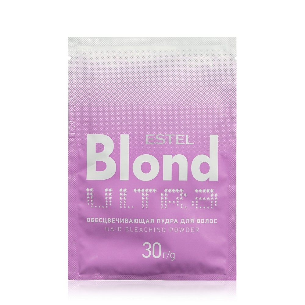 Пудра для волос Estel Blond Ultra обесцвечивающая 30г. Фото 1.