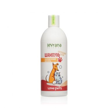 Шампунь для собак и кошек всех пород Levrana Love Pets 500мл.