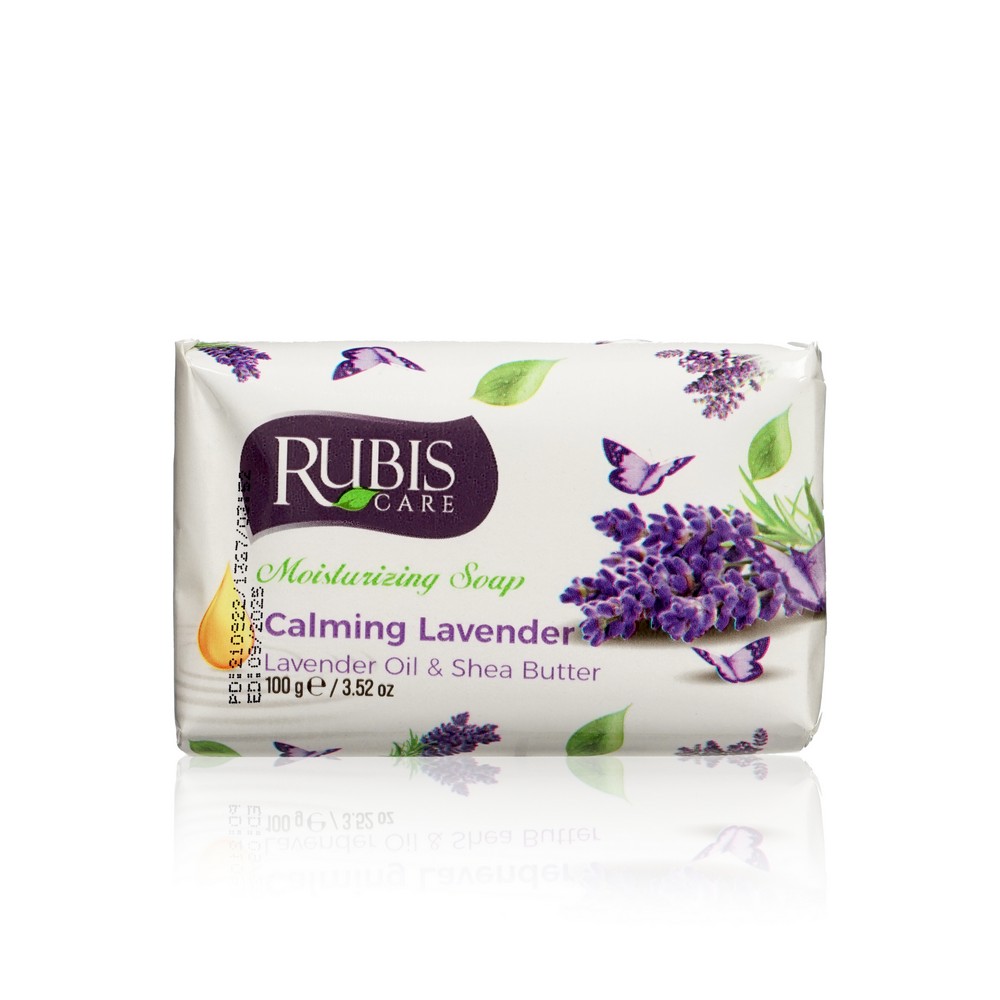 Мыло туалетное Rubis " Lavender " 100г. Фото 1.