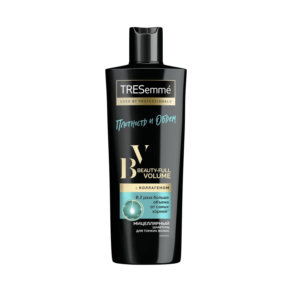 Шампунь для волос Tresemme Beauty-Full Volume для создания объема с коллагеном 400мл. Фото 1.