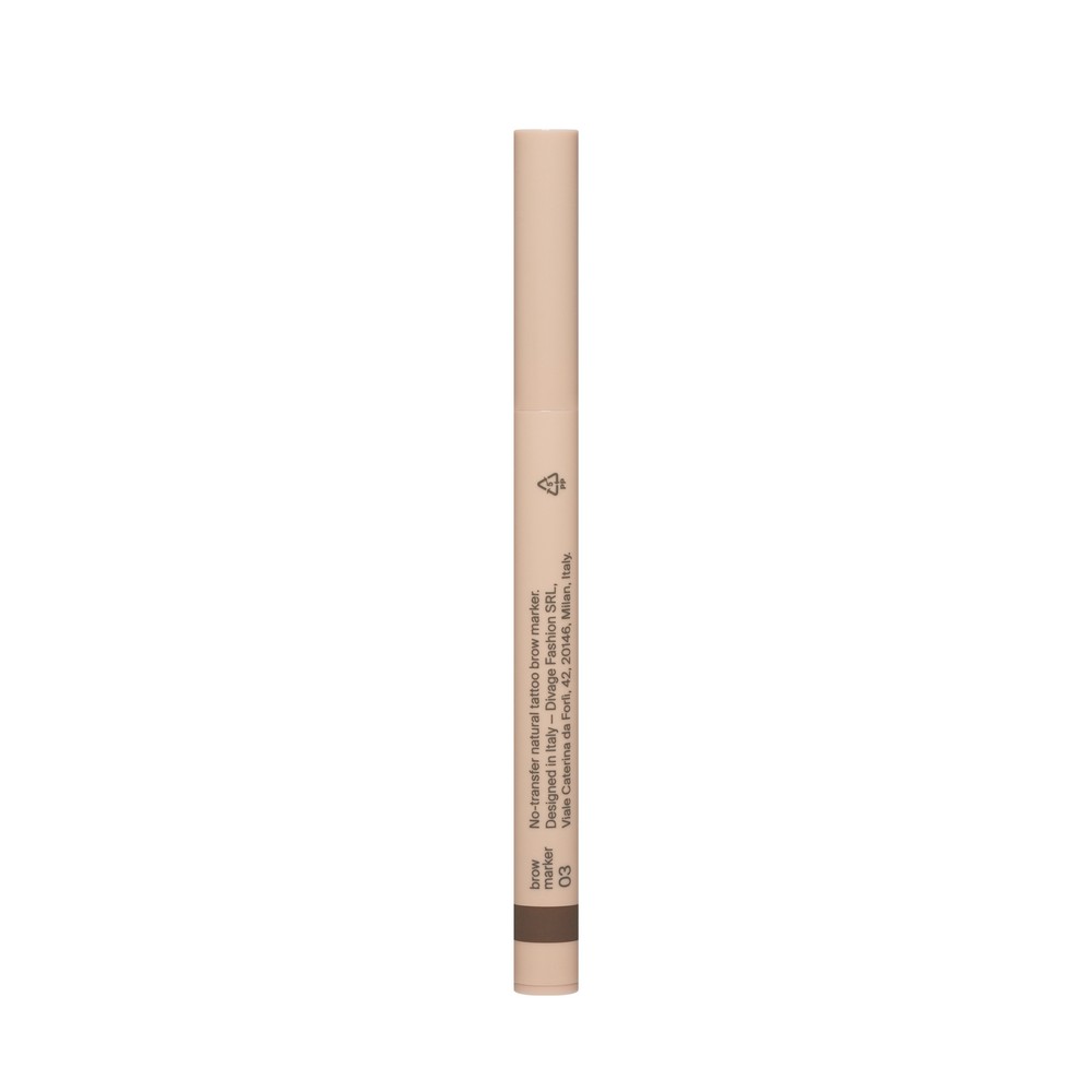 Стойкий маркер для бровей Divage Microblading brow marker 03 1мл. Фото 3.