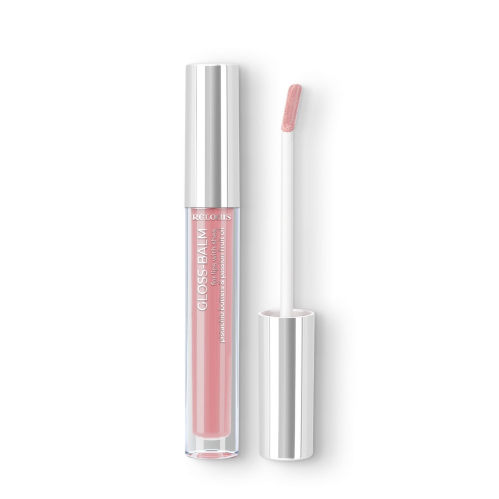 Блеск - бальзам для губ Relouis Gloss-Balm с маслами ши, фисташки и маракуйи 09 3г. Фото 1.