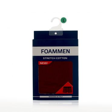 Мужские трусы Foammen Fo210001-2 , Бордовый , L.