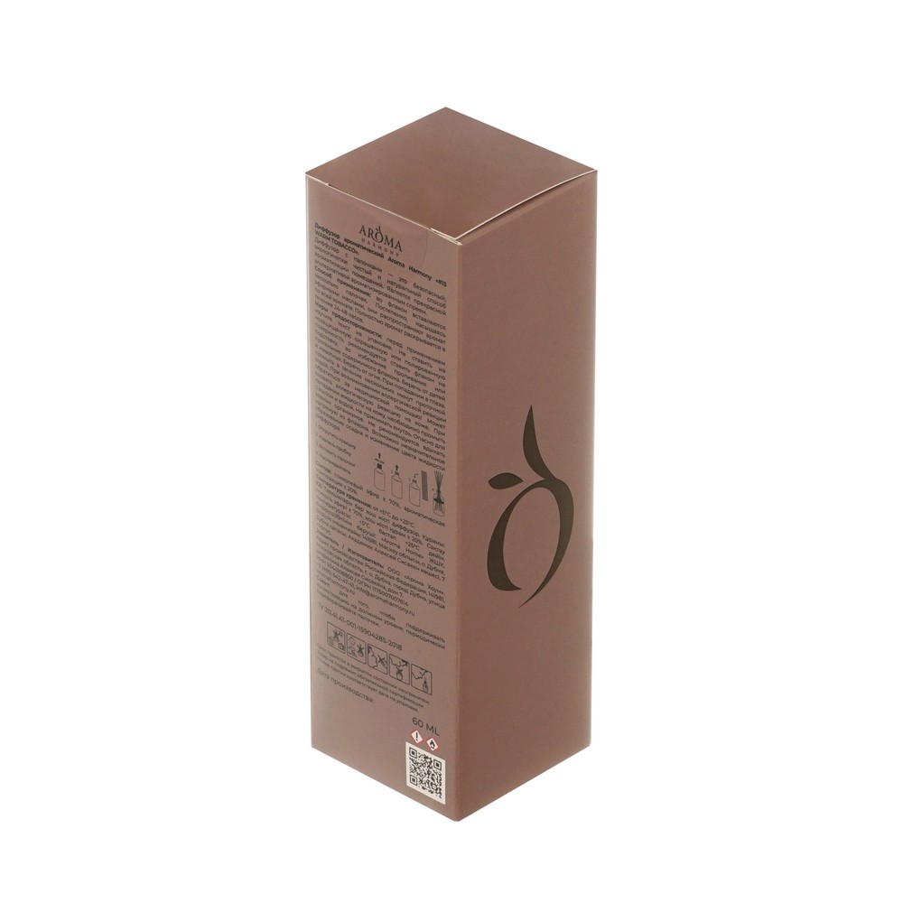 Ароматический диффузор Aroma Harmony #13 Warm Tobacco 60мл. Фото 3.