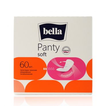 Ежедневные прокладки Bella Panty Soft 50+10 60шт.