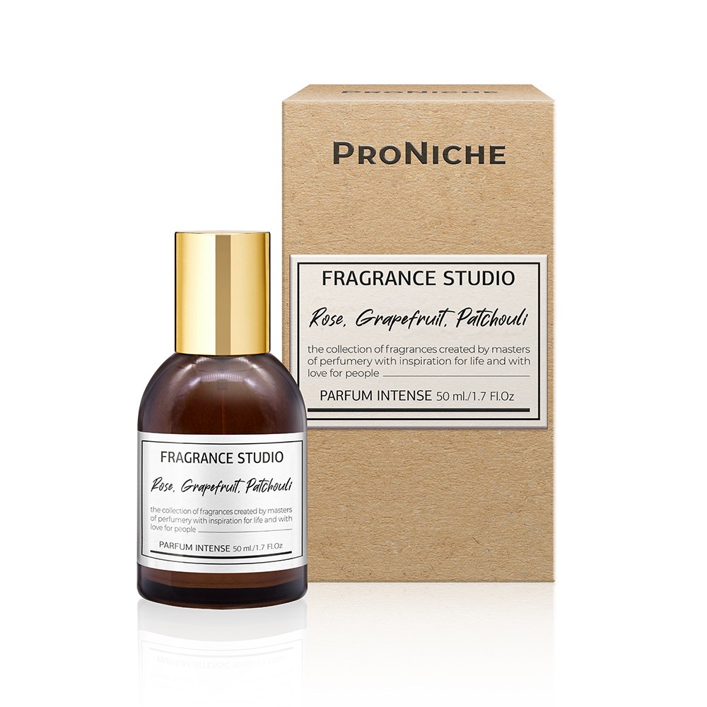 Женские духи ProNiche Fragrance Studio Rose, Grapefruit, Patchouli 50мл. Фото 1.