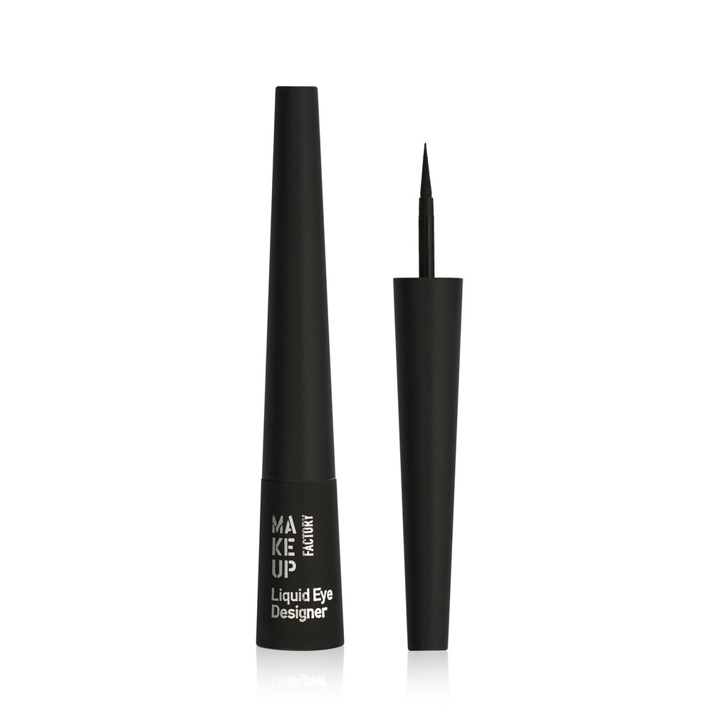 Подводка для век Make Up Factory Liquid Eye Designer 01 2,5мл. Фото 2.