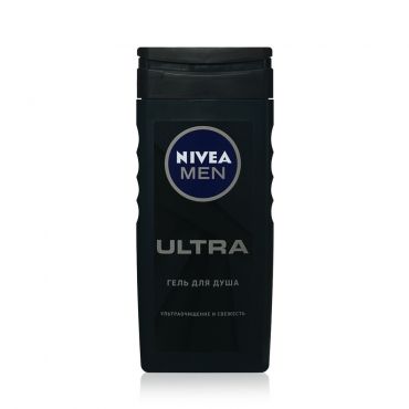 Гель для душа NIVEA Men " Ultra " ультра очищение и свежесть 250мл.