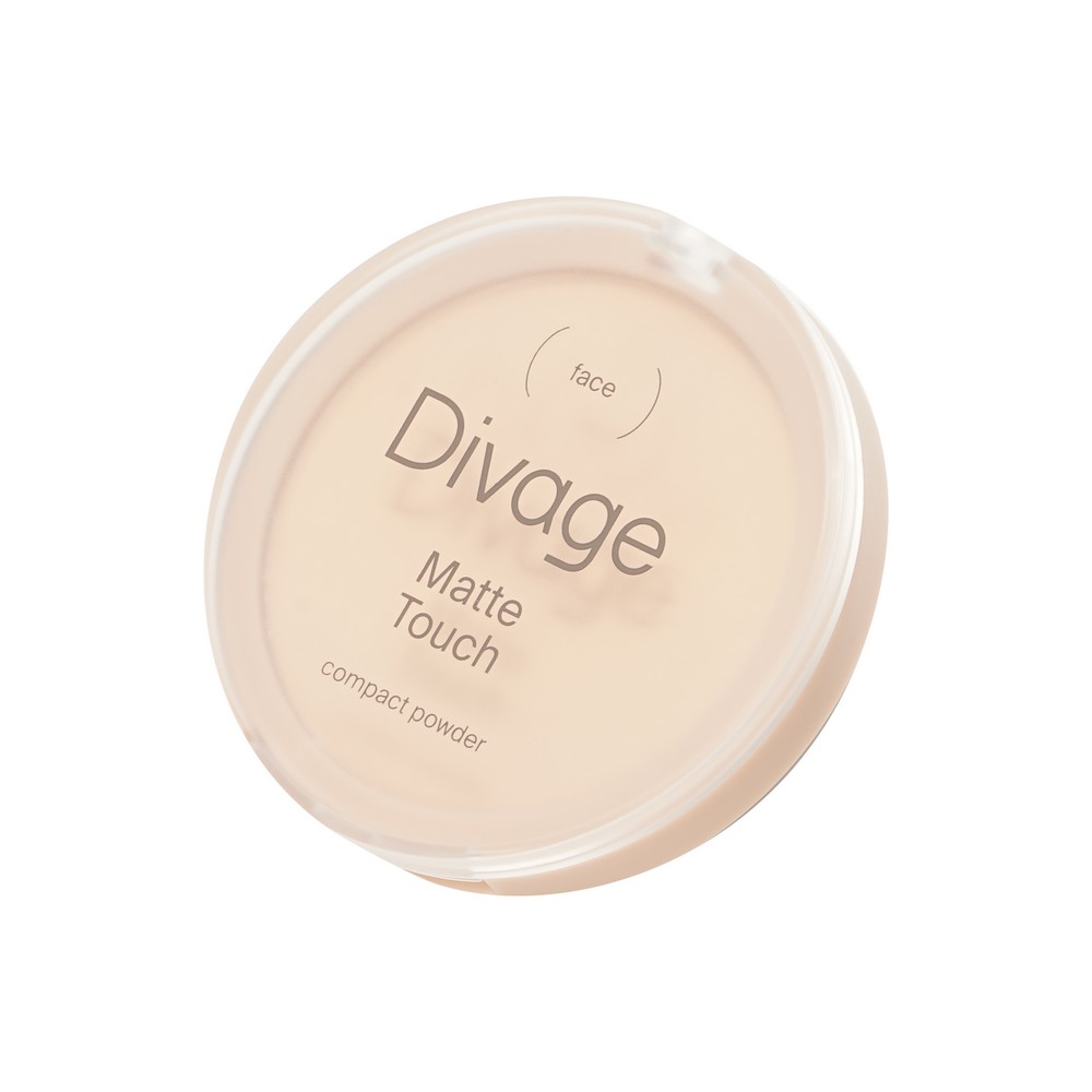 Пудра для лица Divage Matte Touch 01 10г. Фото 2.