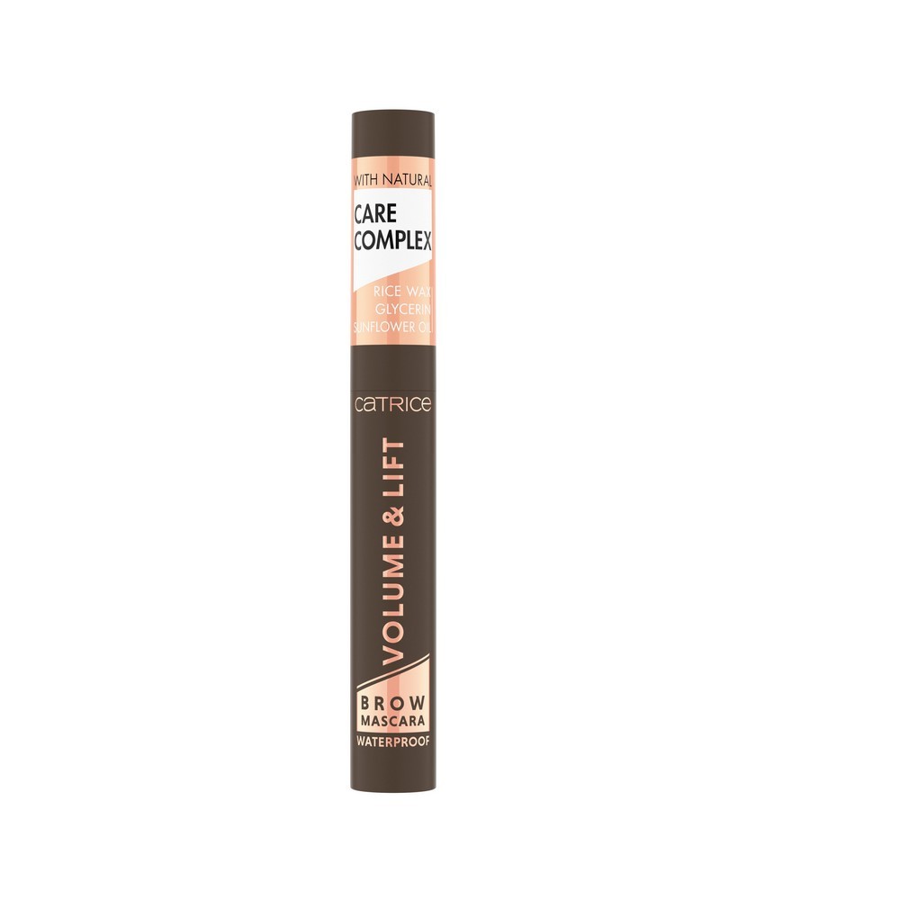 Водостойкая тушь для бровей Catrice Volume & Lift 030 Medium brown 5мл. Фото 1.