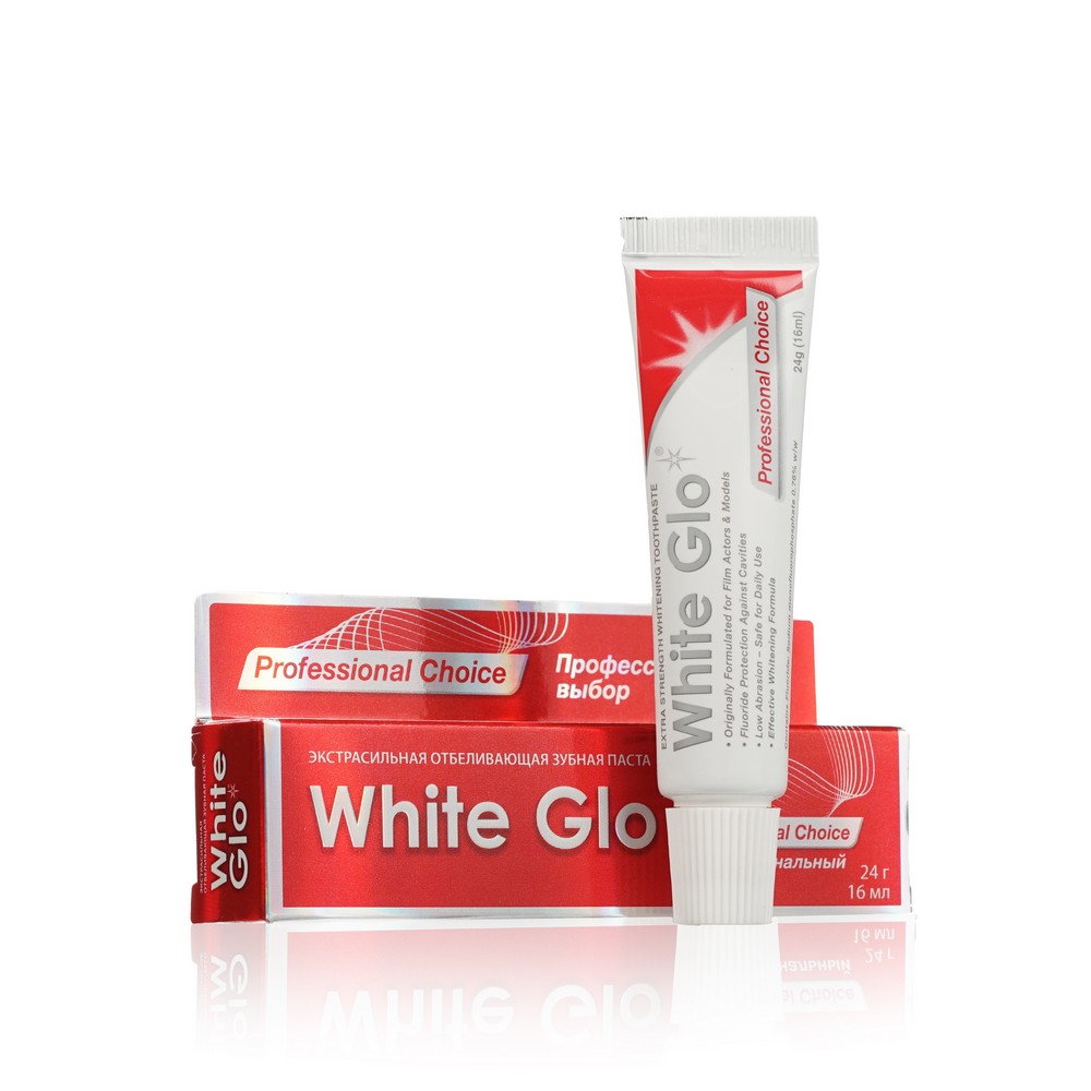 Зубная паста White Glo отбеливающая " Professional Choice " 24г