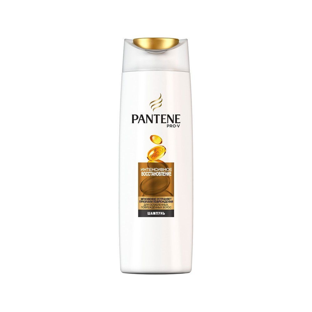 Шампунь Pantene Pro-V Интенсивное восстановление для слабых и поврежденных волос 400мл. Фото 2.