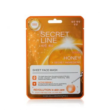 Маска для лица WEIS Secret Line с медом и олигопептидами 23г.