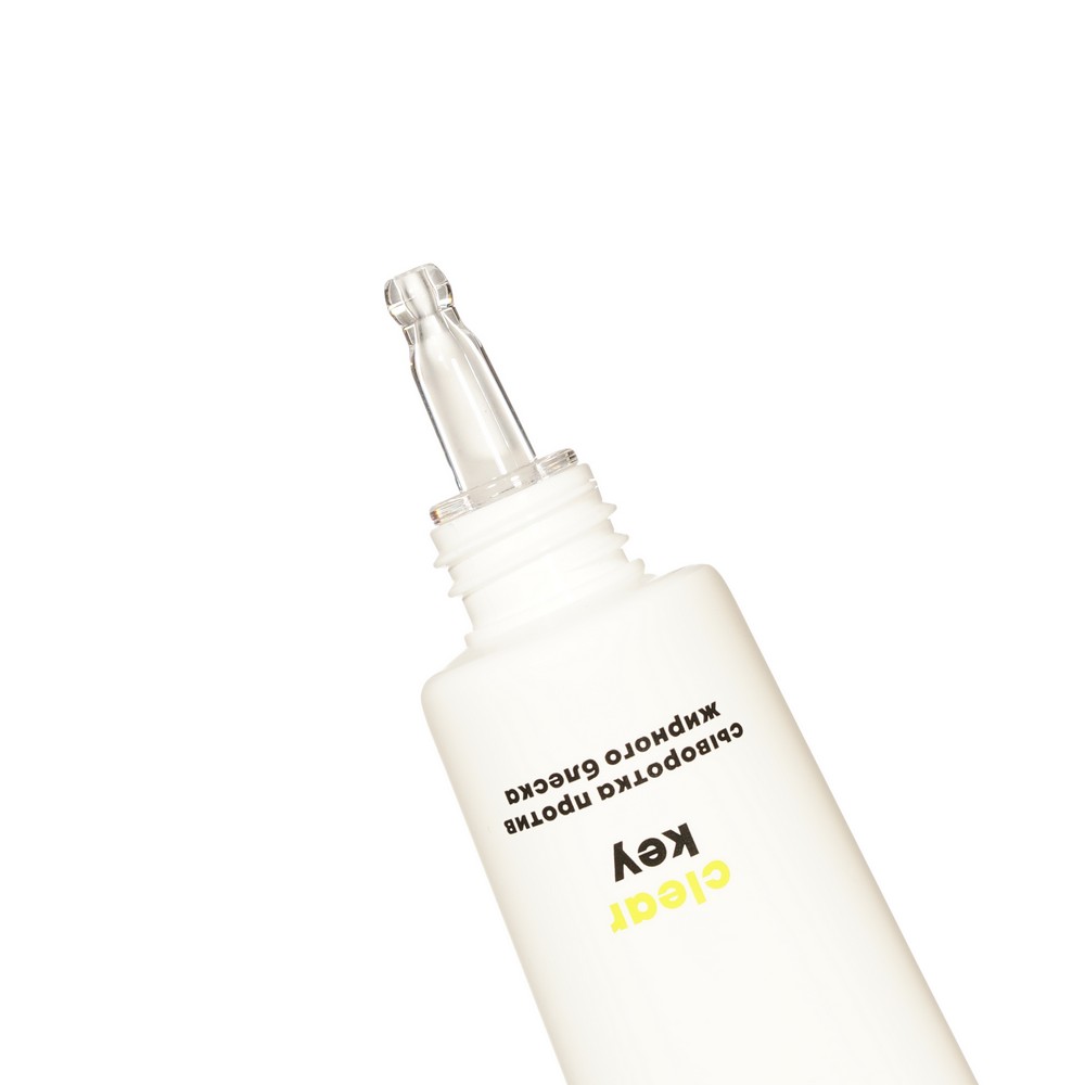 Сыворотка против жирного блеска с цинком DE_CODE Clear Key 30мл. Фото 6.