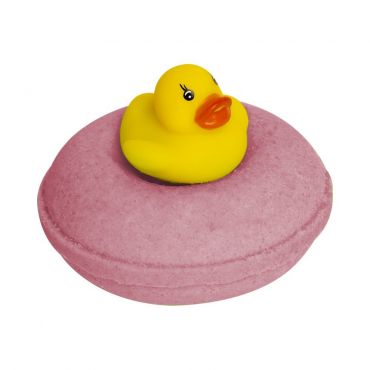 Бурлящий Пончик для ванны Beaute'Lab Pink Donut Duck 160г.