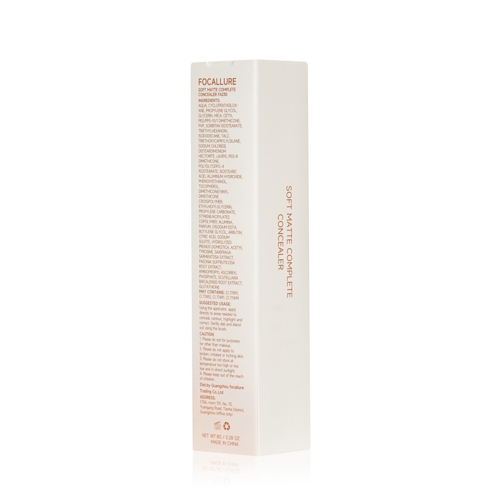 Консилер для лица с кистью Focallure Soft Matte Complete Concealer 05 8г. Фото 4.