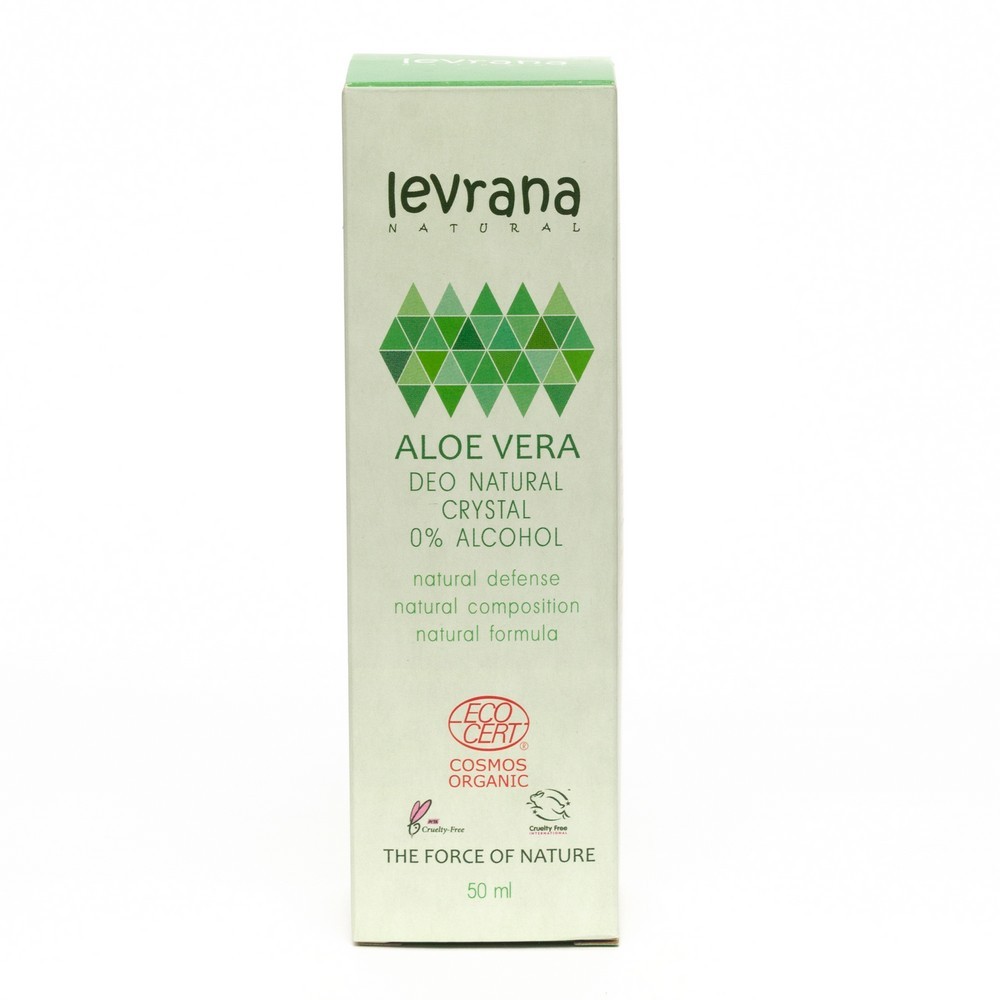 Женский дезодорант для тела Levrana " Aloe Vera " 50мл. Фото 3.