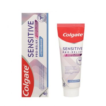 Зубная паста Colgate Sensitive Pro-Relief + отбеливание 75мл.