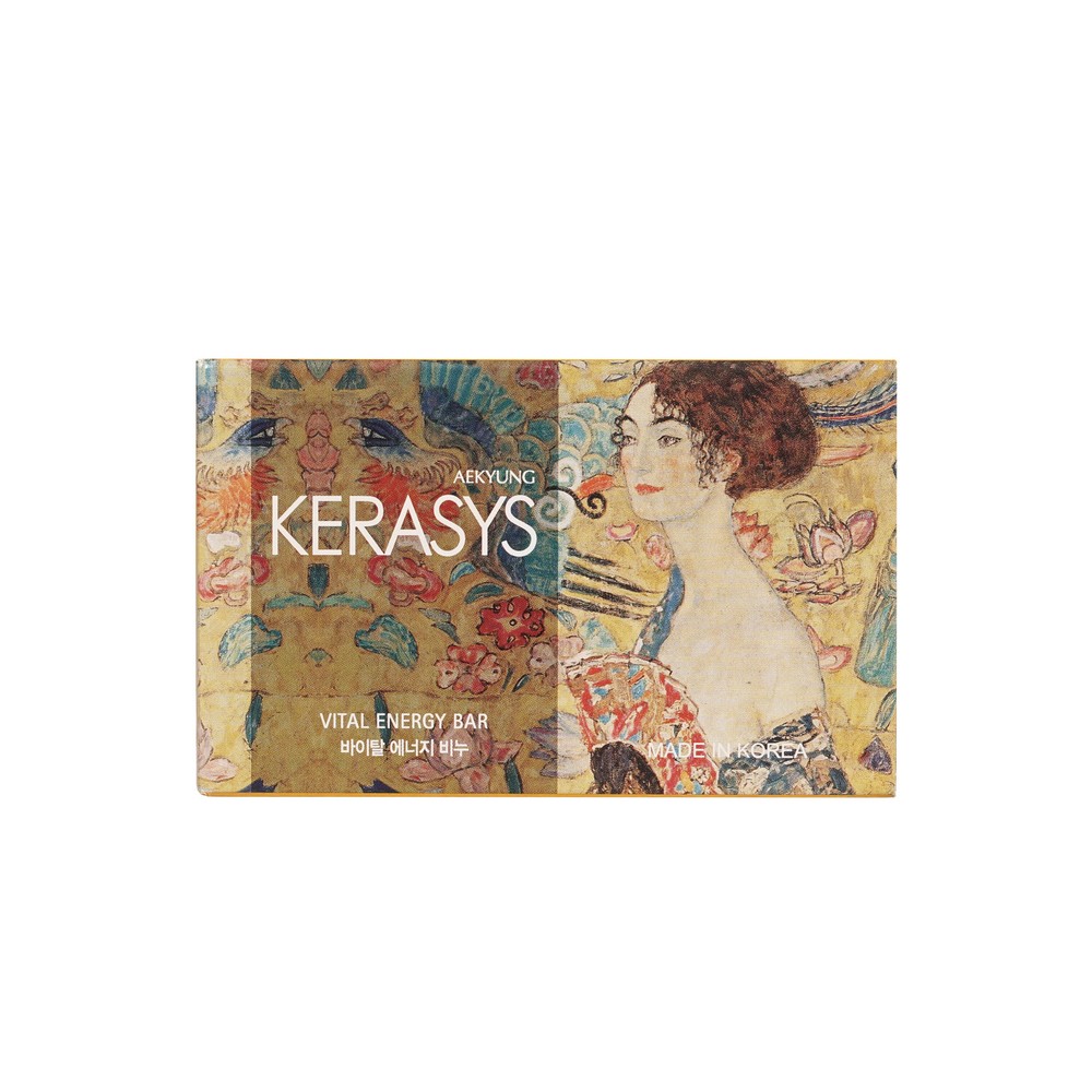 Мыло туалетное KeraSys Vital Energy Bar 100г. Фото 4.