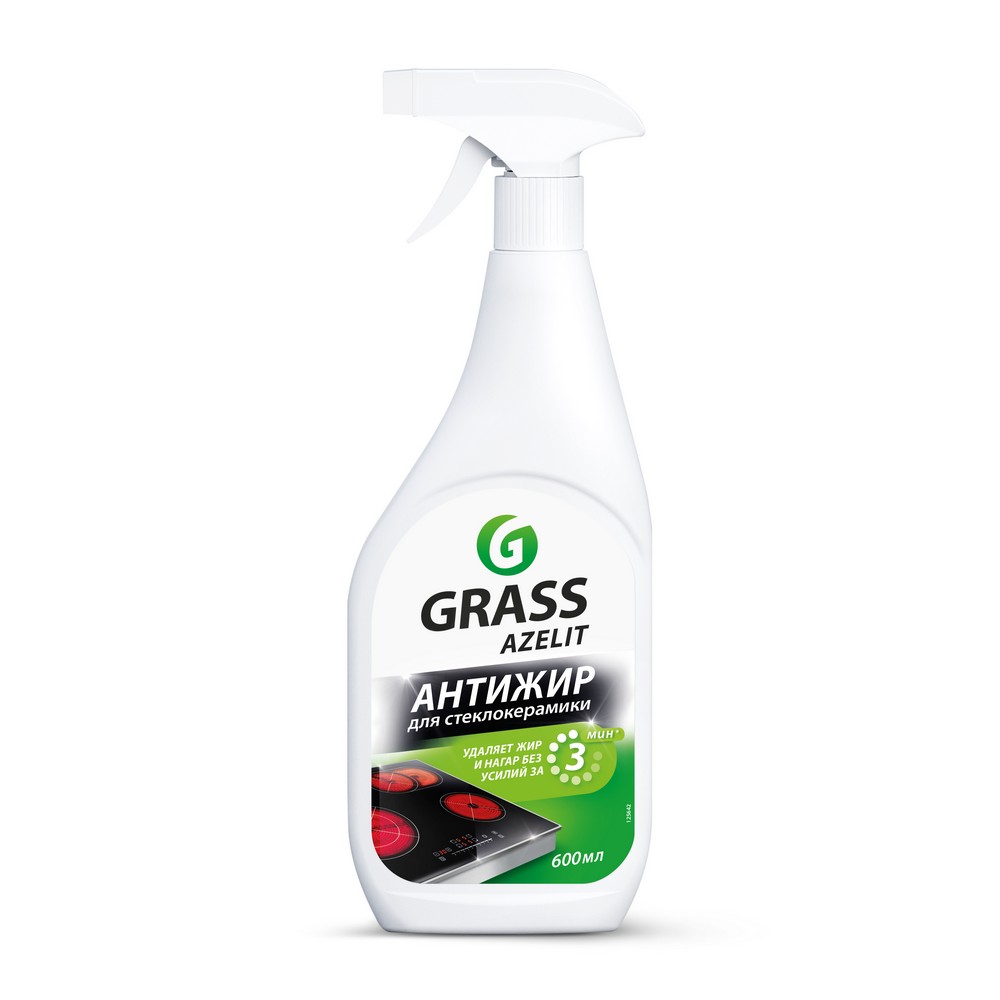 Чистящее средство Grass Azelit Антижир для стеклокерамики 600мл. Фото 1.