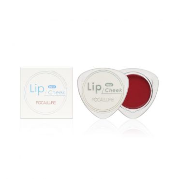 Кремовые румяна помада Focallure Creamy Lip & Cheek Duo D10 5г.