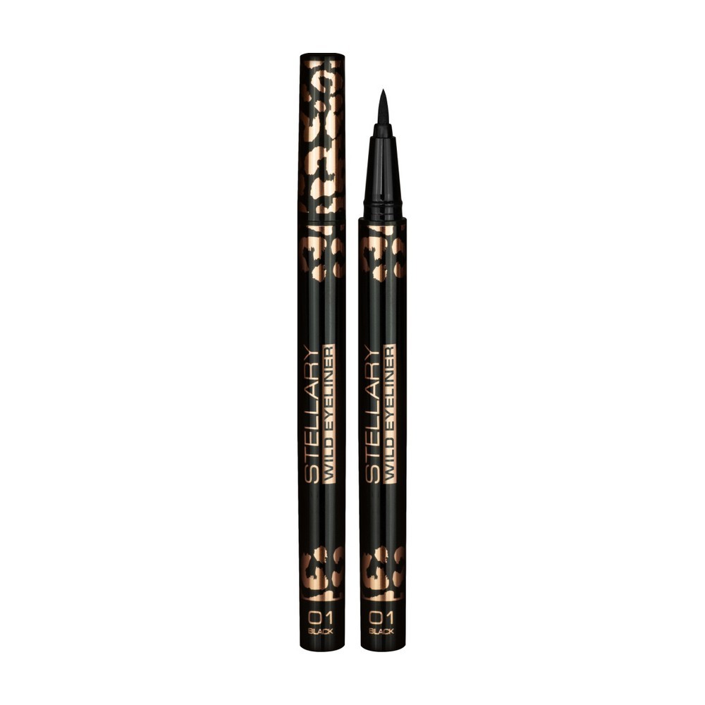 Подводка - фломастер для век Stellary Wild Eyeliner 01 0,8мл. Фото 1.