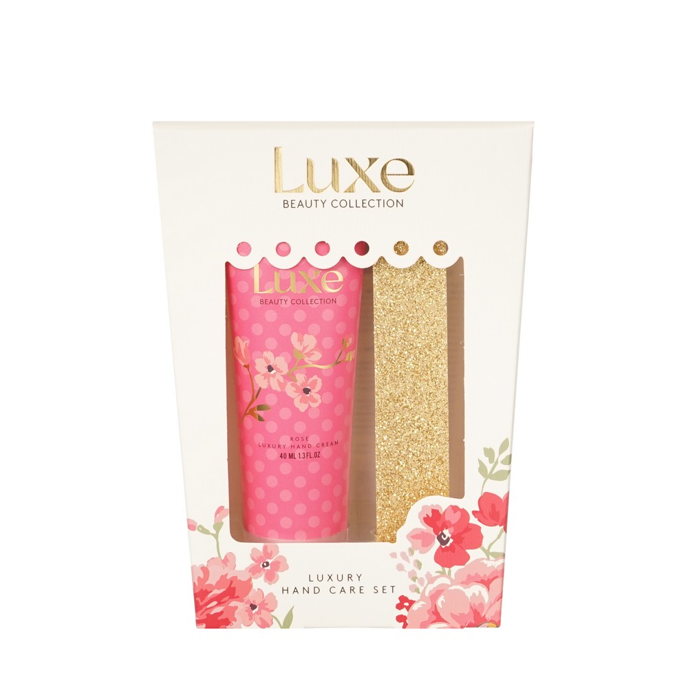 Женский подарочный набор LUXE ( крем для рук 40мл + пилочка для ногтей ) в ассортименте. Фото 1.