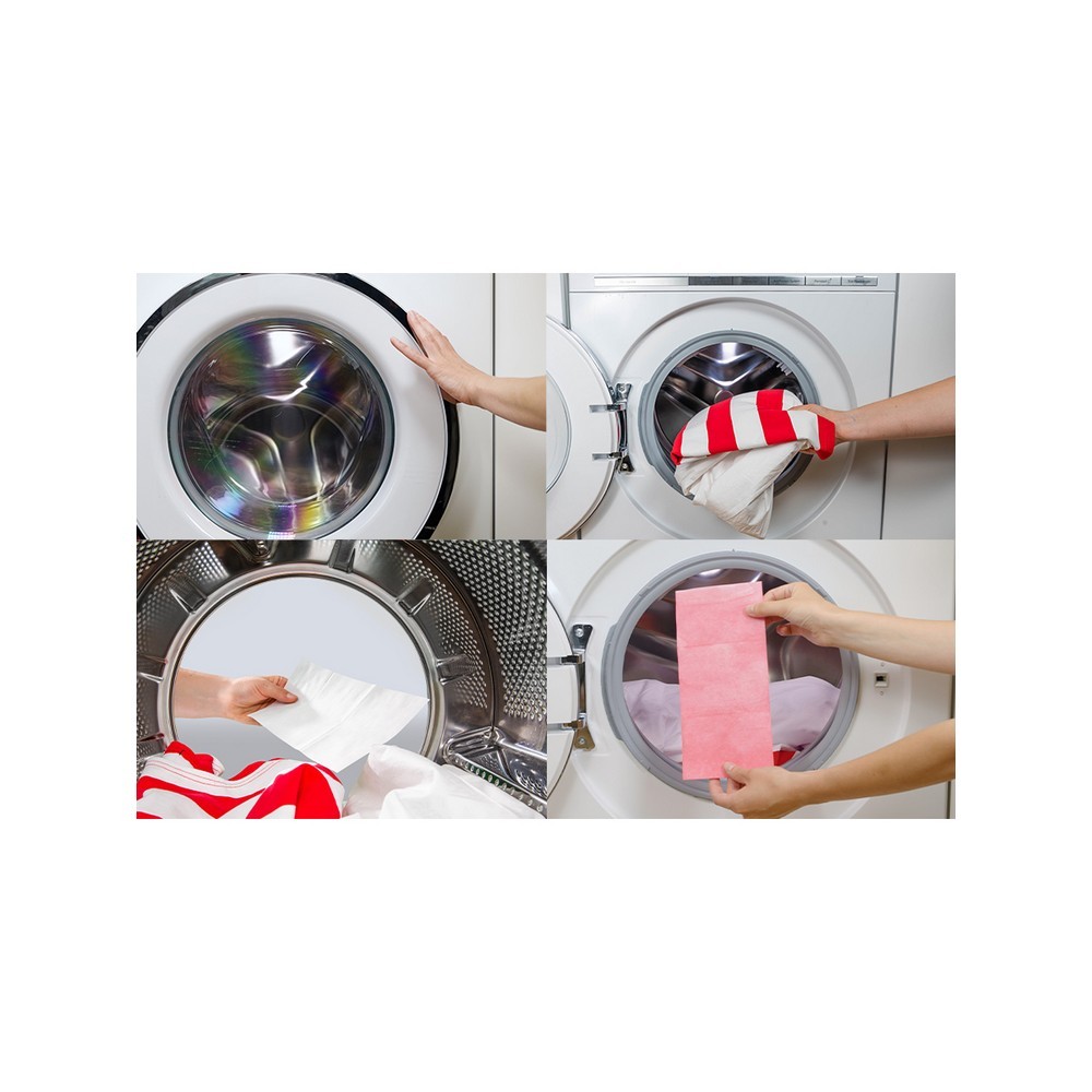 Салфетки для стирки K2r Colour Catcher " блокатор окрашивания " 10шт. Фото 9.