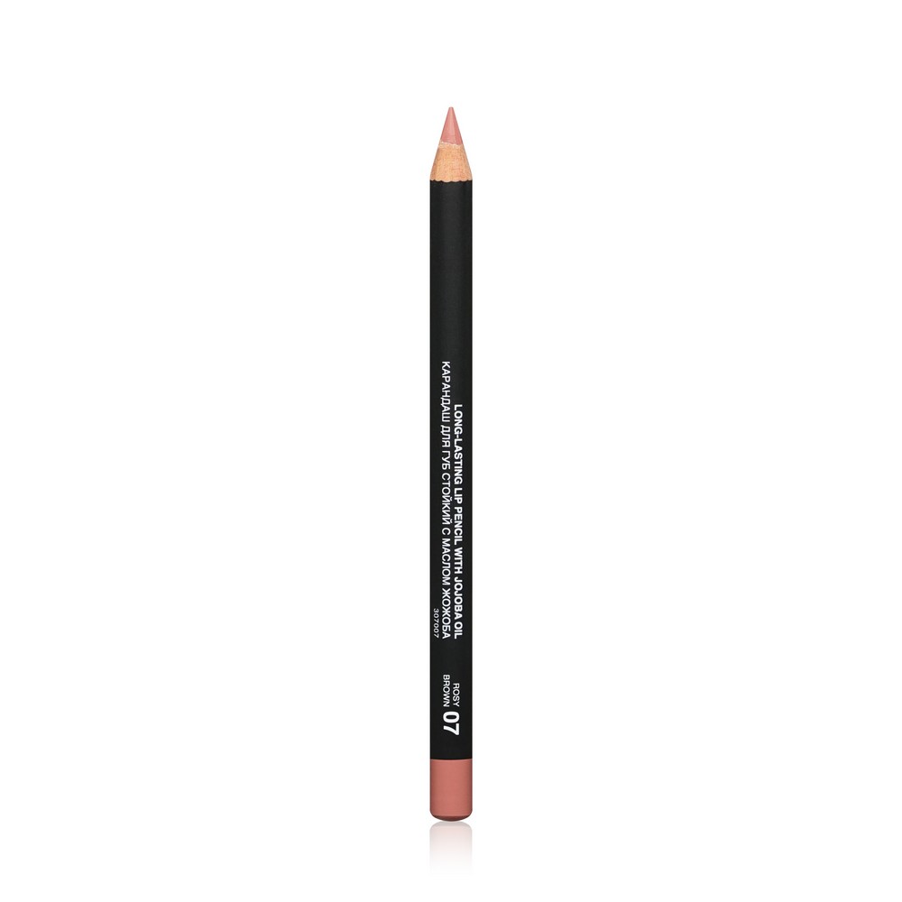 Стойкий карандаш для губ Relouis Long-lasting Lip Pencil с маслом жожоба 07 4г. Фото 2.