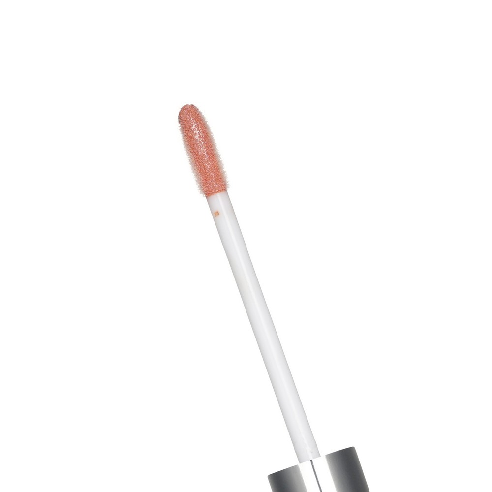 Блеск для губ Lavelle Silver Lip Gloss 45 Карамельный искрящийся 10мл. Фото 4.
