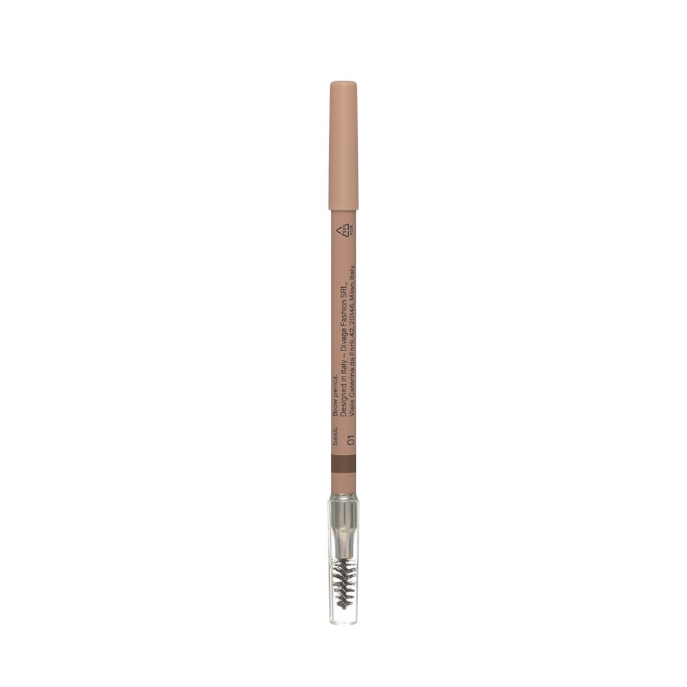 Карандаш для бровей Divage Basic Brow Pencil 01 1,1г. Фото 3.