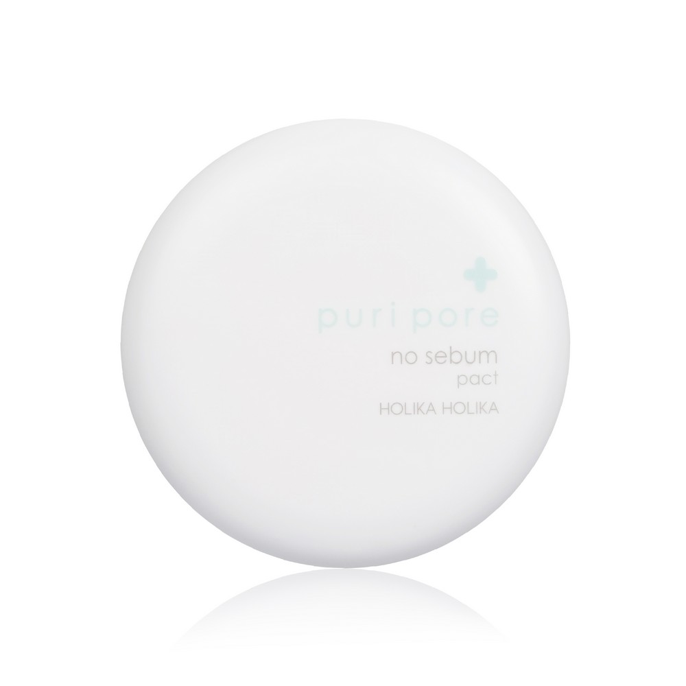 Матирующая пудра для лица Holika Holika Puri Pore No Sebum Pact 8г. Фото 5.