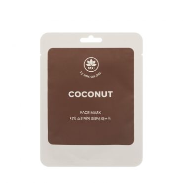 Увлажняющая маска для лица с экстрактом кокоса NSC Coconut 22г.