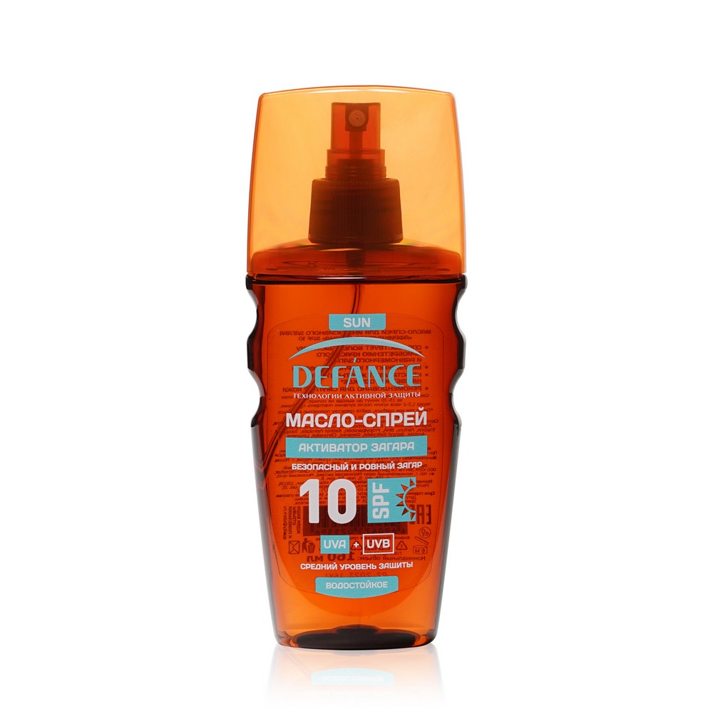Масло для интенсивного загара Defance " Африканская аргана " SPF 10 160мл. Фото 1.