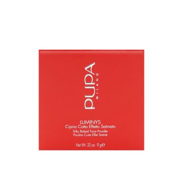 Запеченная пудра для лица с атласным финишем Pupa Luminys Silky Baked Face Powder 01 9г.