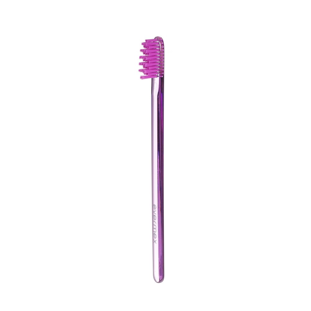 Зубная щетка Evermex Intense Pro soft фиолетовая. Фото 3.