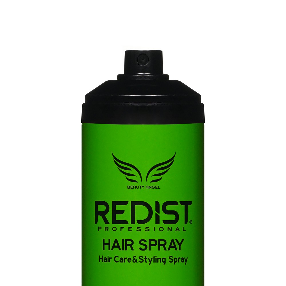 Лак для волос Redist Professional Hair Spray Care & Styling Keratin Complex экстрасильная фиксация 400мл Вид№3