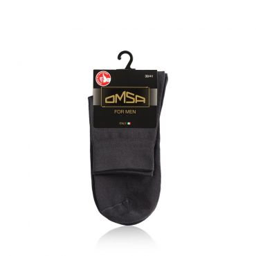 Мужские носки Omsa Classic трикотажные , 202 , Grigio Scuro , р.39-41.