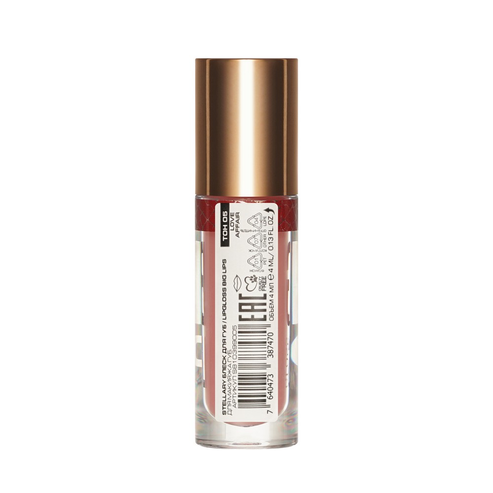 Блеск для губ Stellary Lipgloss Big Lips 05 4,2мл. Фото 4.