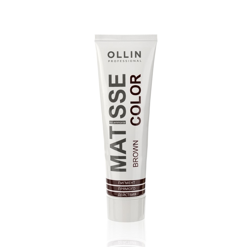 Тонирующая маска для волос Ollin Professional Matisse Color прямого действия , Brown/Коричневый , 100мл