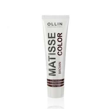 Тонирующая маска для волос Ollin Professional Matisse Color прямого действия , Brown/Коричневый , 100мл.