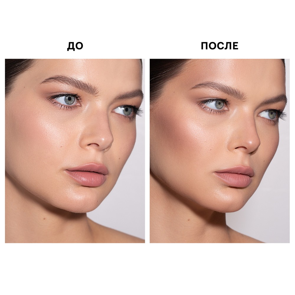 Пудра - скульптор для лица Luxvisage Face Shadow 10 Warm Beige 5г. Фото 5.