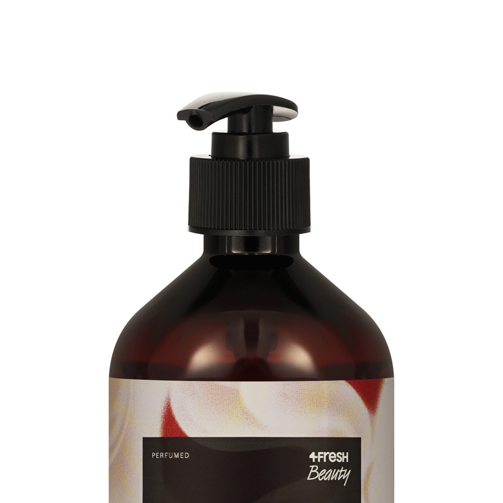 Парфюмированный гель для душа 4Fresh Beauty Vanilla & Tonka Bean 450мл. Фото 3.
