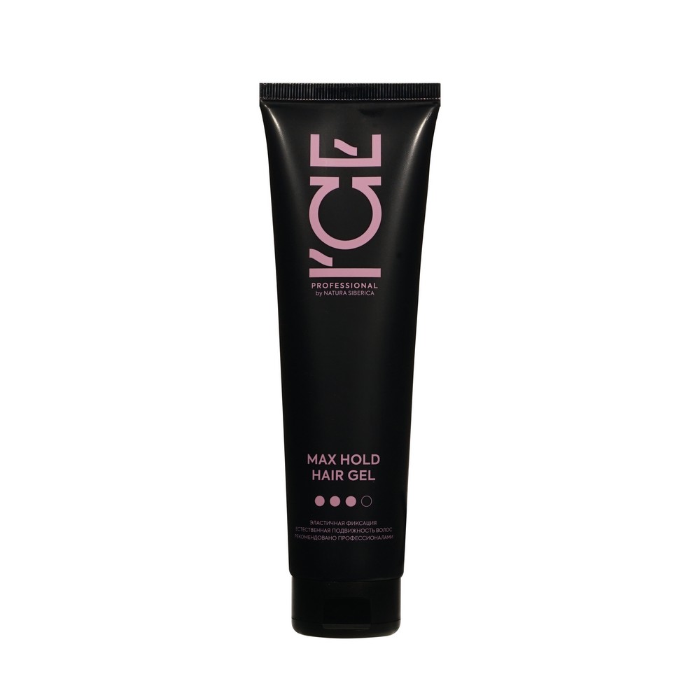 Гель для укладки волос сверхсильной фиксации ICE Professional by NS Max Hold Hair Gel 150мл. Фото 1.